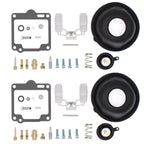 2X Carburetor Repair Rebuild Kit Diaphragm for XV750 XV1100 Virago (1981–1999)