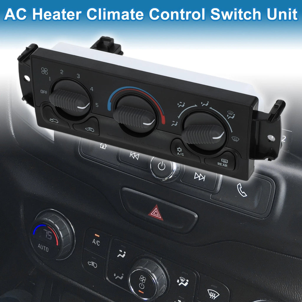 A/C Heater Climate Control Panel for Chevrolet Avalanche 1500 2500 (2005–2006)