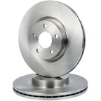 Front Brake Rotors & Ceramic Pads for Ford Escape (2013–2016) FWD