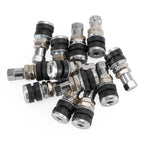 12Pcs Chrome Metal Bolt-In Tire Valve Stems TR161 for Valve Holes .453"