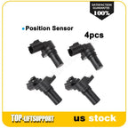 Set of 4 Crankshaft Position Sensors for Ford Excursion E-350 Super Duty