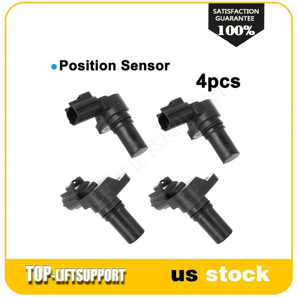 Set of 4 Crankshaft Position Sensors for Ford Excursion E-350 Super Duty