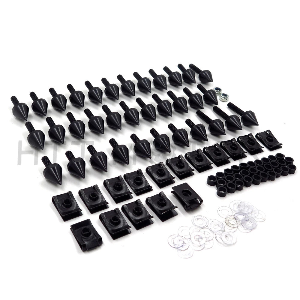 Aluminum Fairing Bolts Kit for Yamaha YZF R1 (2004–2006) - Black