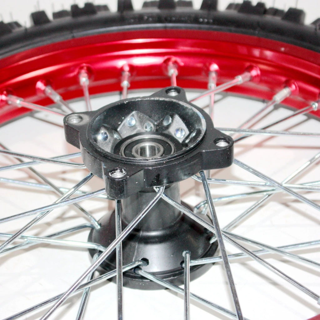 12mm Front + 12 Inch Rear Wheel Rim Tire for PIT PRO Dirt Bike