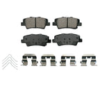 Rear Brake Kit 262mm Drilled Disc & Akebono Ceramic Pad for Elantra Venue Soul (2011–2023)