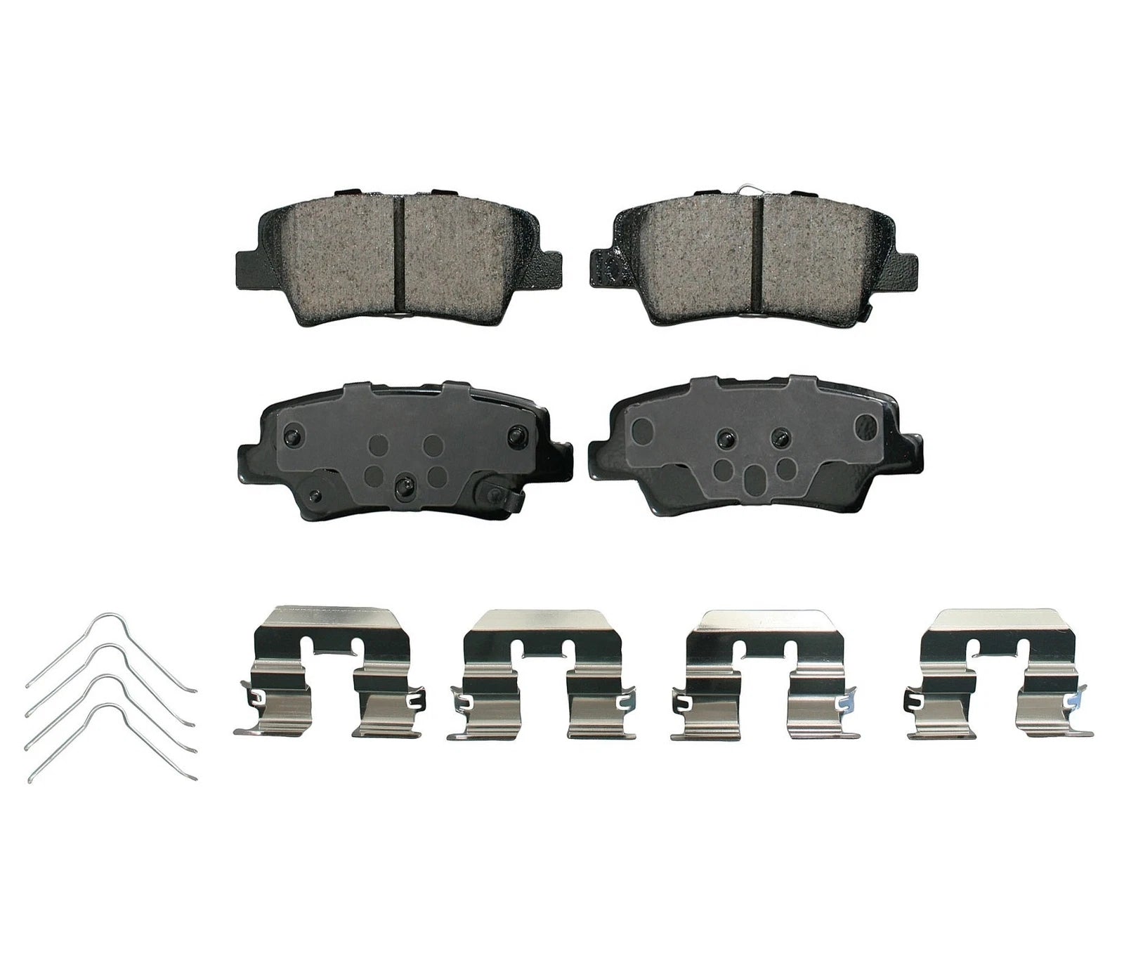 Rear Brake Kit 262mm Drilled Disc & Akebono Ceramic Pad for Elantra Venue Soul (2011–2023)