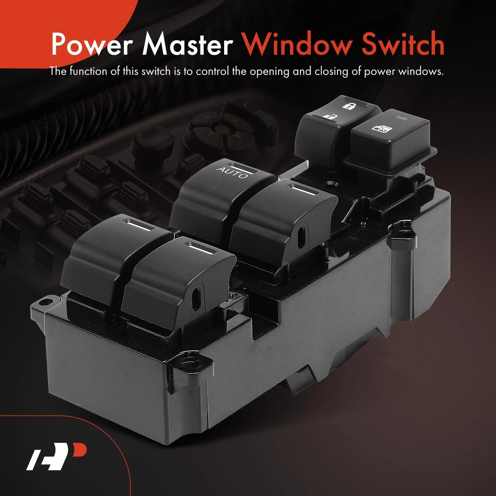 Front Left Power Window Switch for Honda Civic (2014-2015)