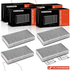 Set of 4 Activated Carbon Cabin Air Filters for Benz E350, BMW i3, Mini Cooper