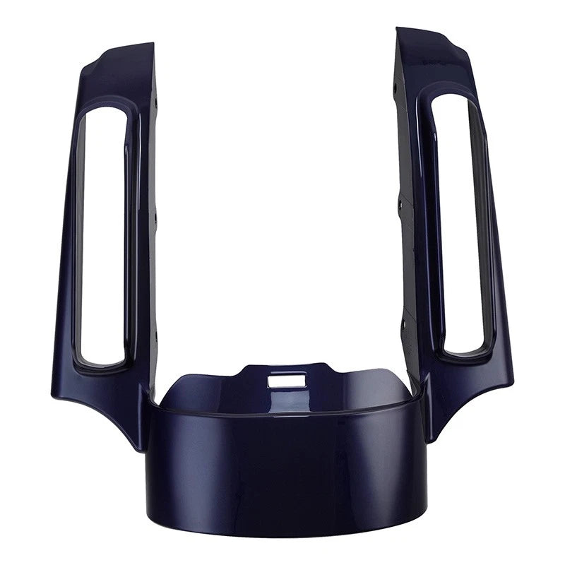 Rear Fender Filler Panel for Harley CVO Touring (2014–2022) Zephyr Blue/Black Sunglo