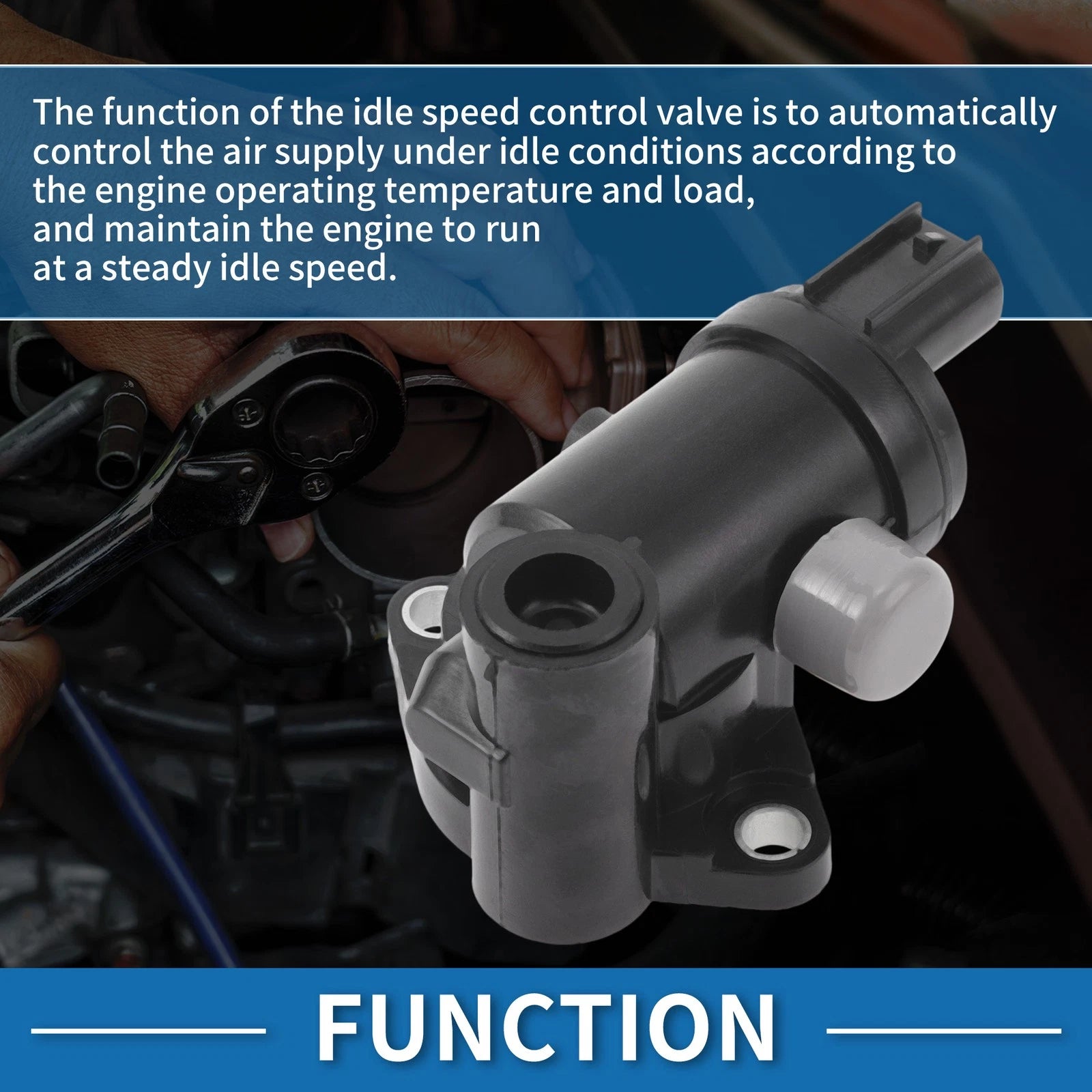 Idle Air Control Valve for Mazda 3 (2010) No.ZY0120130