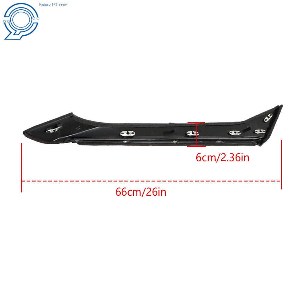 Rear Left Pillar Molding Trim for Nissan Maxima (2016–2021) Chrome
