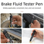 Brake Fluid Tester Pen with 5 LED Indicators and Precision Probe