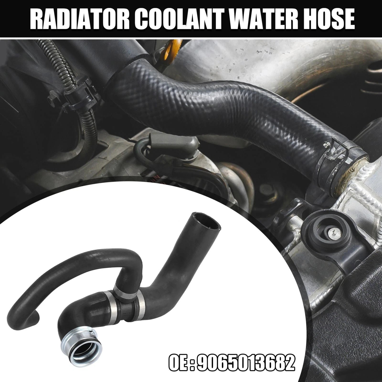 Lower Radiator Coolant Hose 9065013682 for Mercedes-Benz Sprinter 3500 (2010–2017)