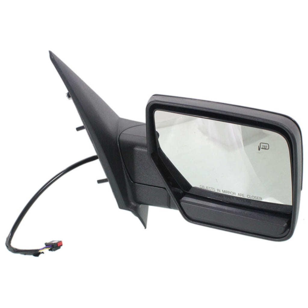 Set of 2 Power Heated Mirrors for Ford Expedition (2007) - Black