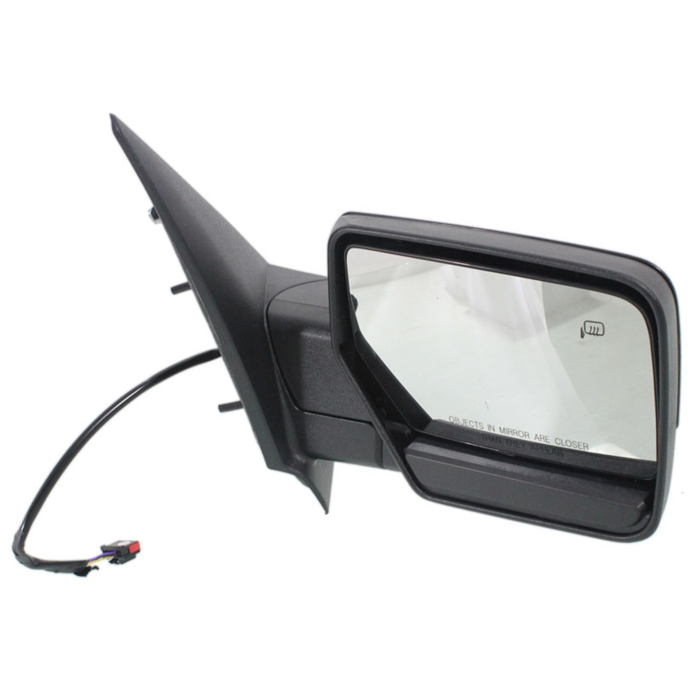 Set of 2 Power Heated Mirrors for Ford Expedition (2007) - Black