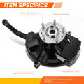 Front LH Loaded Knuckle Assembly for Ford Fusion Lincoln MKZ Mazda 6 (2006–2012)