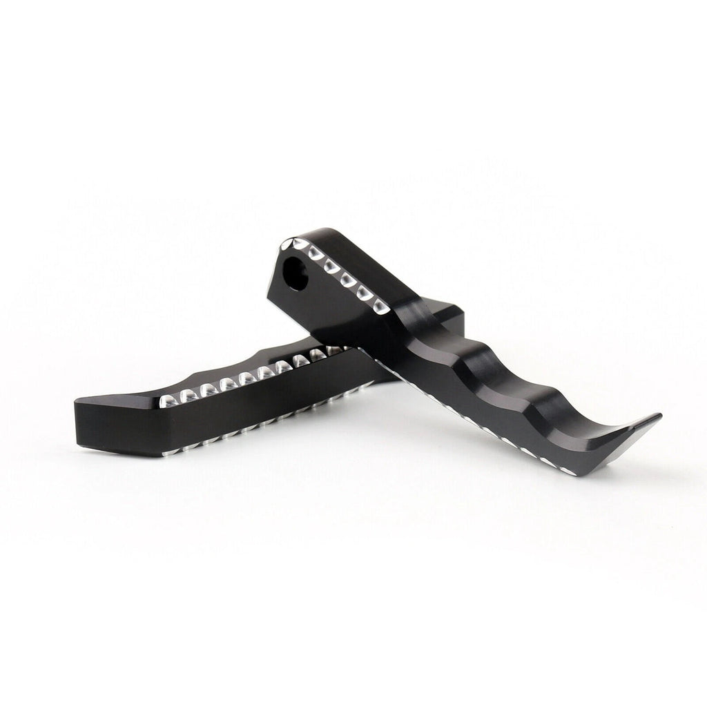 Rear Passenger Footrest Foot Pegs for Suzuki GSXR 1300 Hayabusa (2008–2015) Black