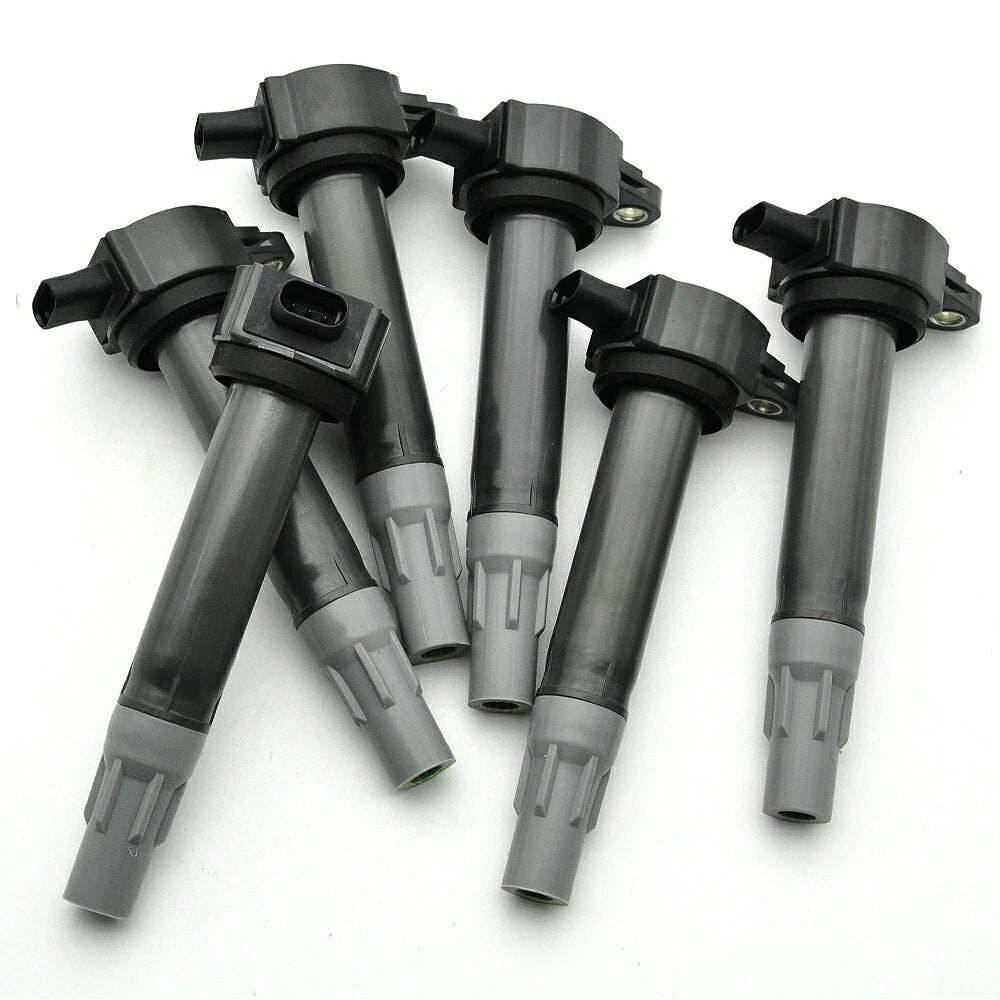6X Ignition Coil + Iridium Spark Plugs for Dodge Chrysler 3.5L 4.0L (2000–2010)