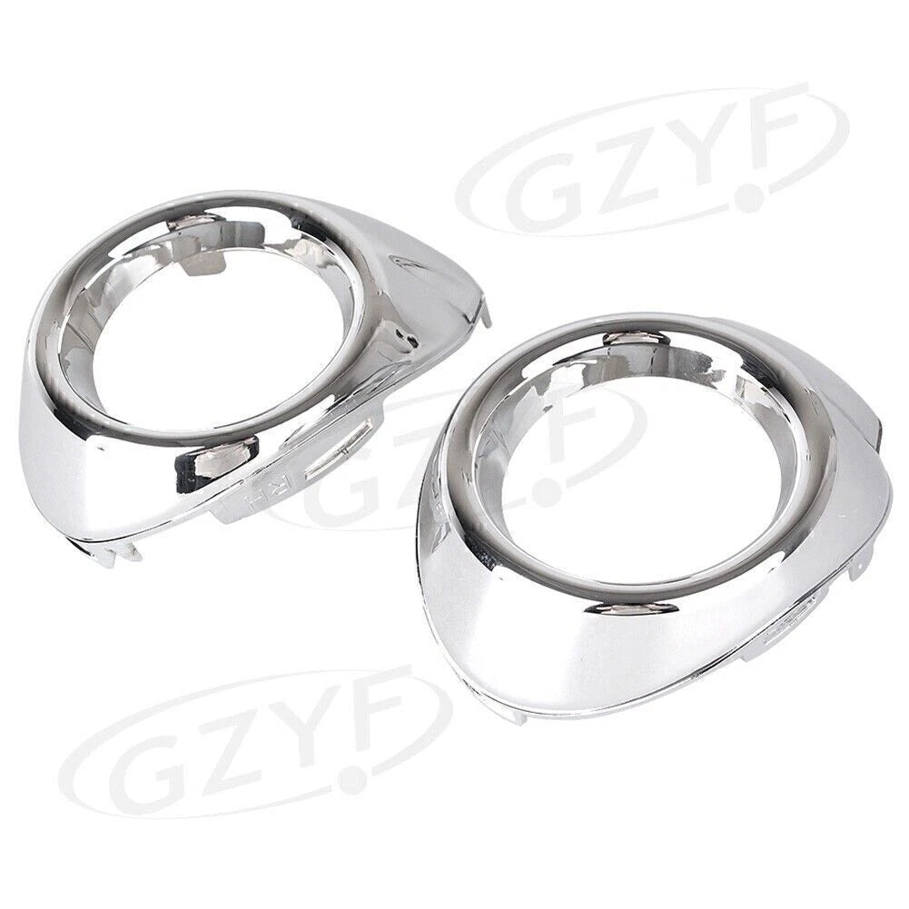 Set of 2 Chrome Fog Light Covers for Ford Focus (2012–2013)