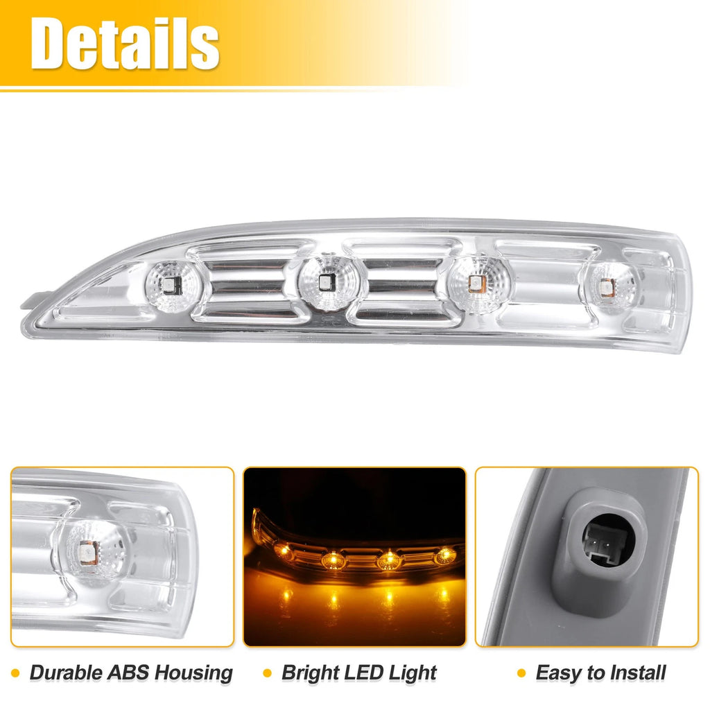 Pair LED Turn Signal Indicator Lights for Hyundai ix35 (2010–2015)
