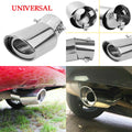 Chrome Exhaust Pipe Tail Muffler Tip for Universal Cars