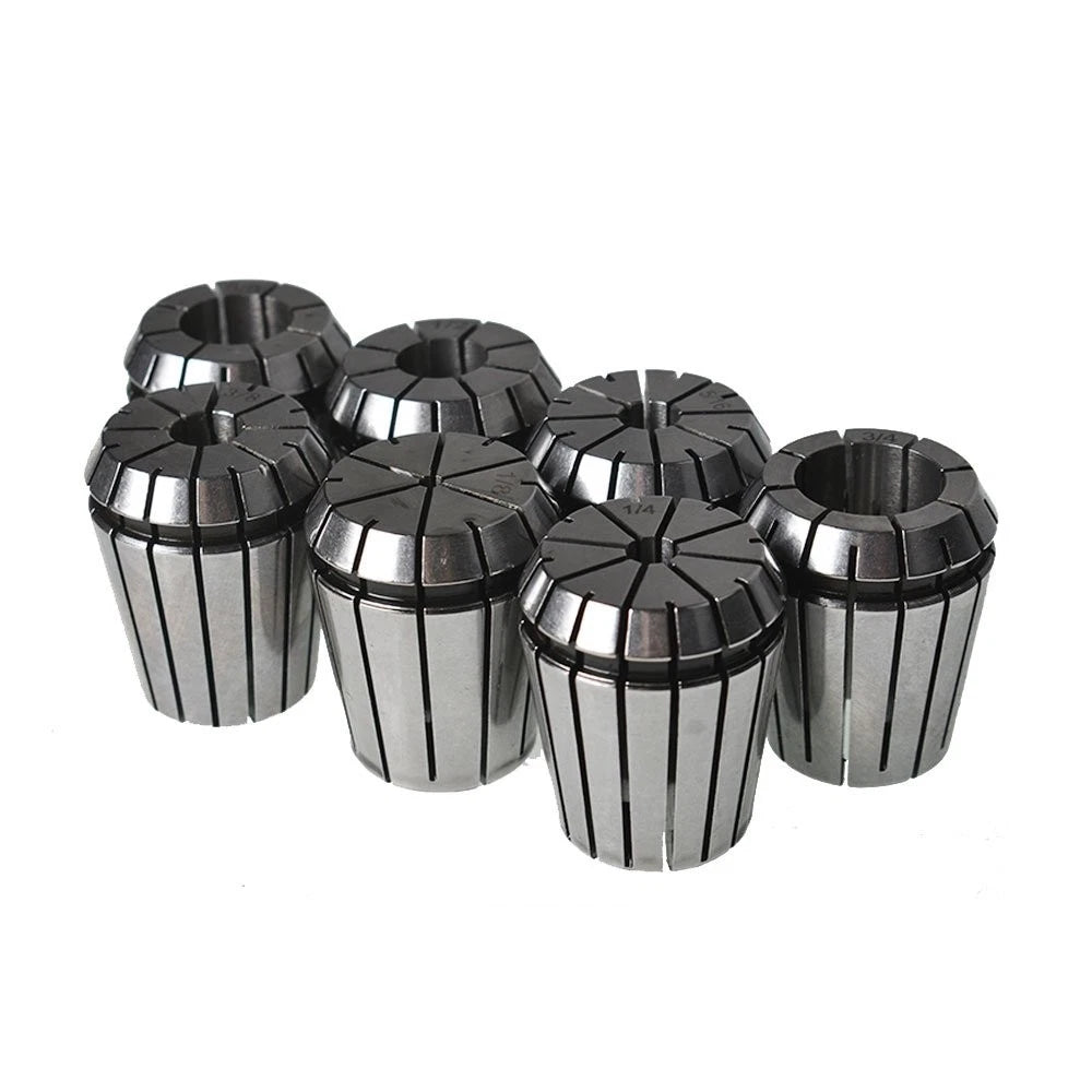 Set of 7 ER32 Spring Collets for CNC Milling Lathe Engraving Machine