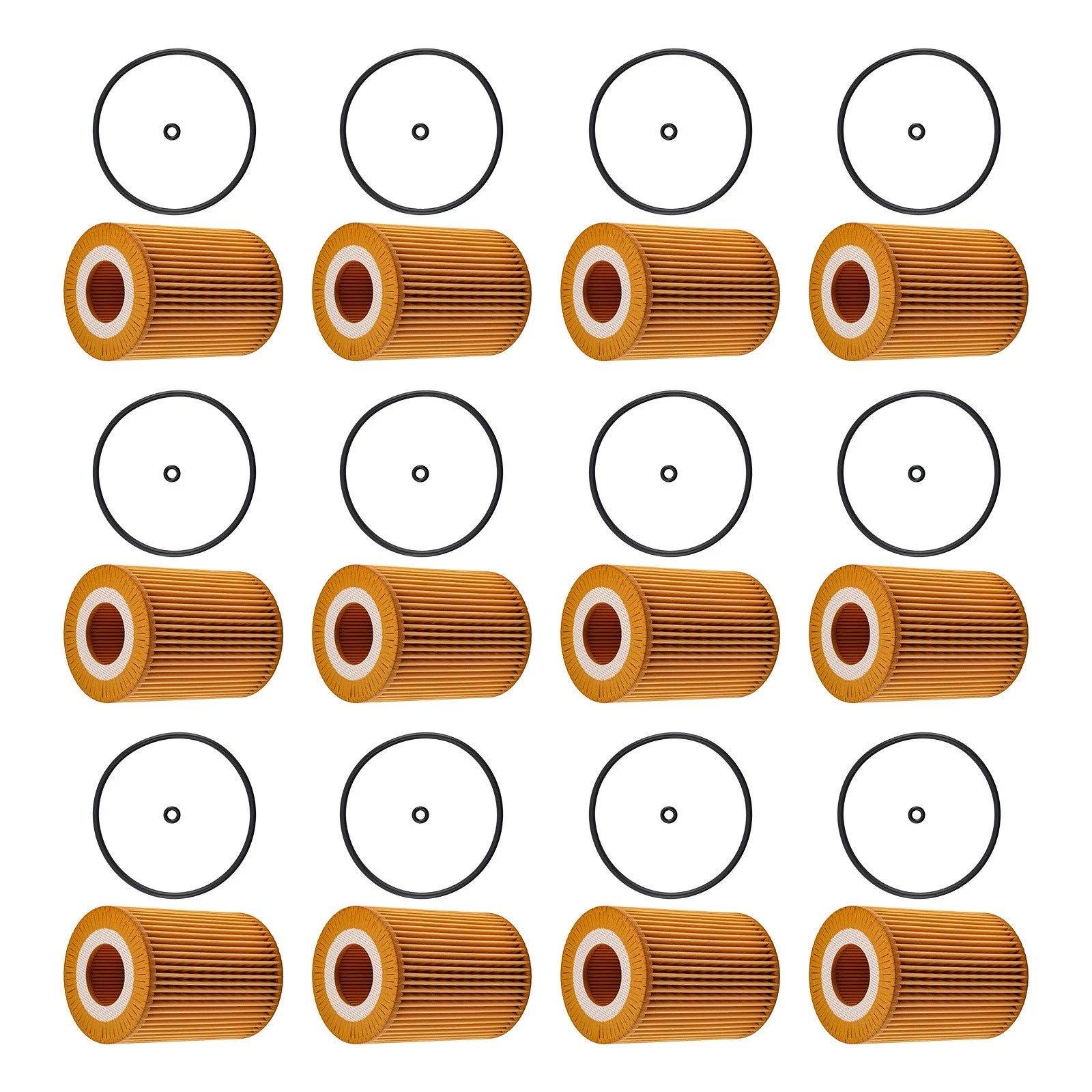 12x Engine Oil Filter for Dodge Sprinter 2500 3500 (2007–2009) 05175571AA