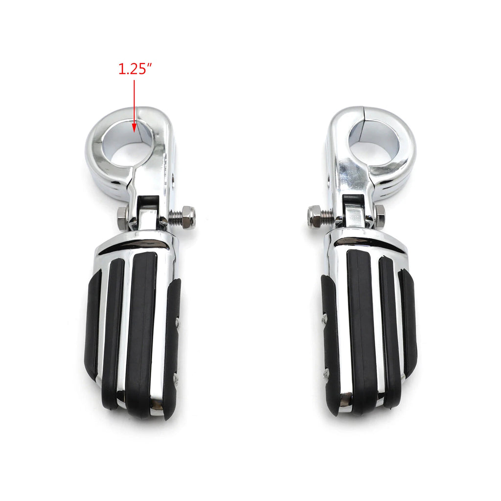 HTTMT 1.25" Highway Pilot Foot Peg P Clamps for Harley Sportster 883 XL1200 (1986–2023)