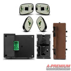 4WD Selector & Headlight & Fog Light Switches for GMC Chevy