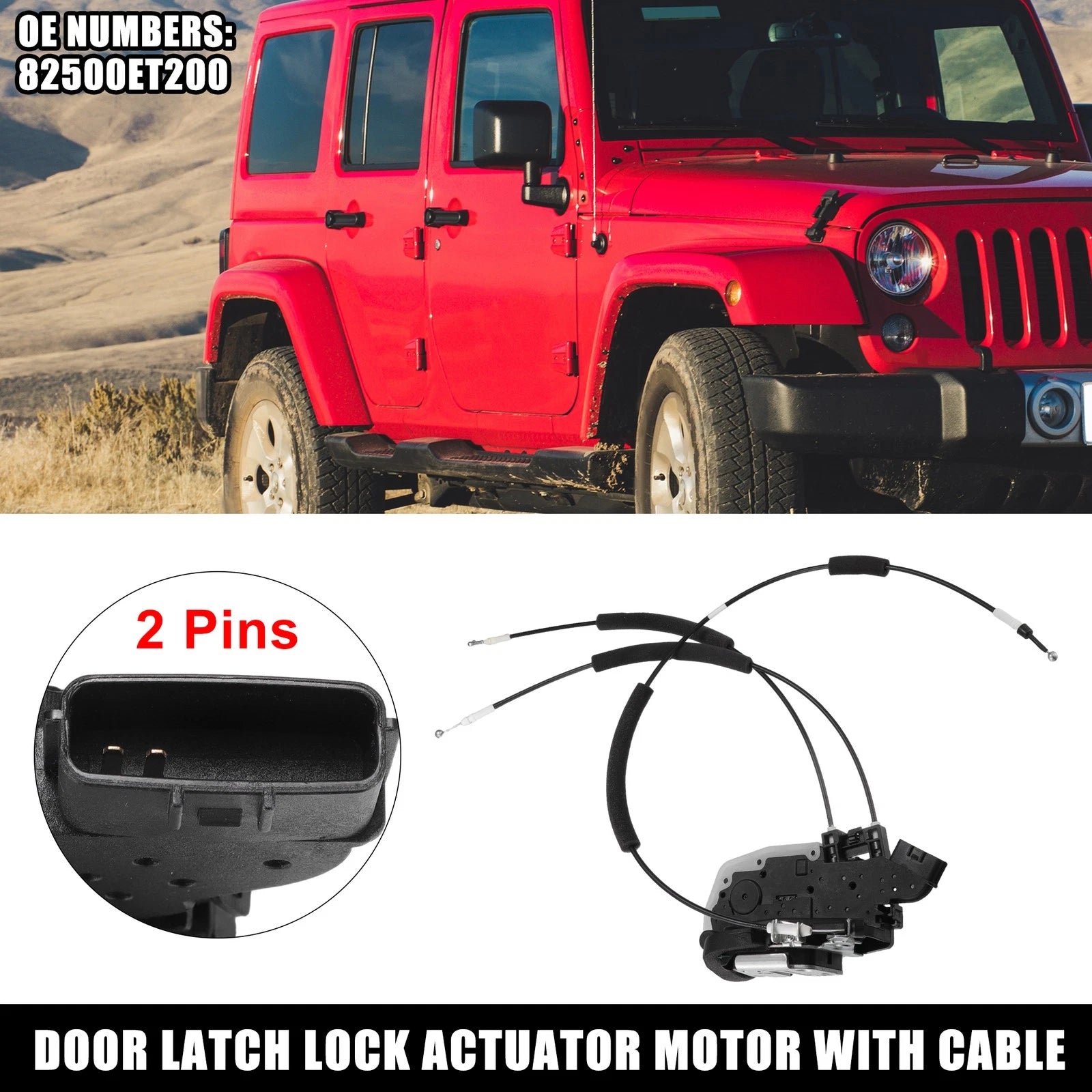 Rear Right Door Latch Lock Actuator Motor for Nissan Sentra (No. 82500ET200)