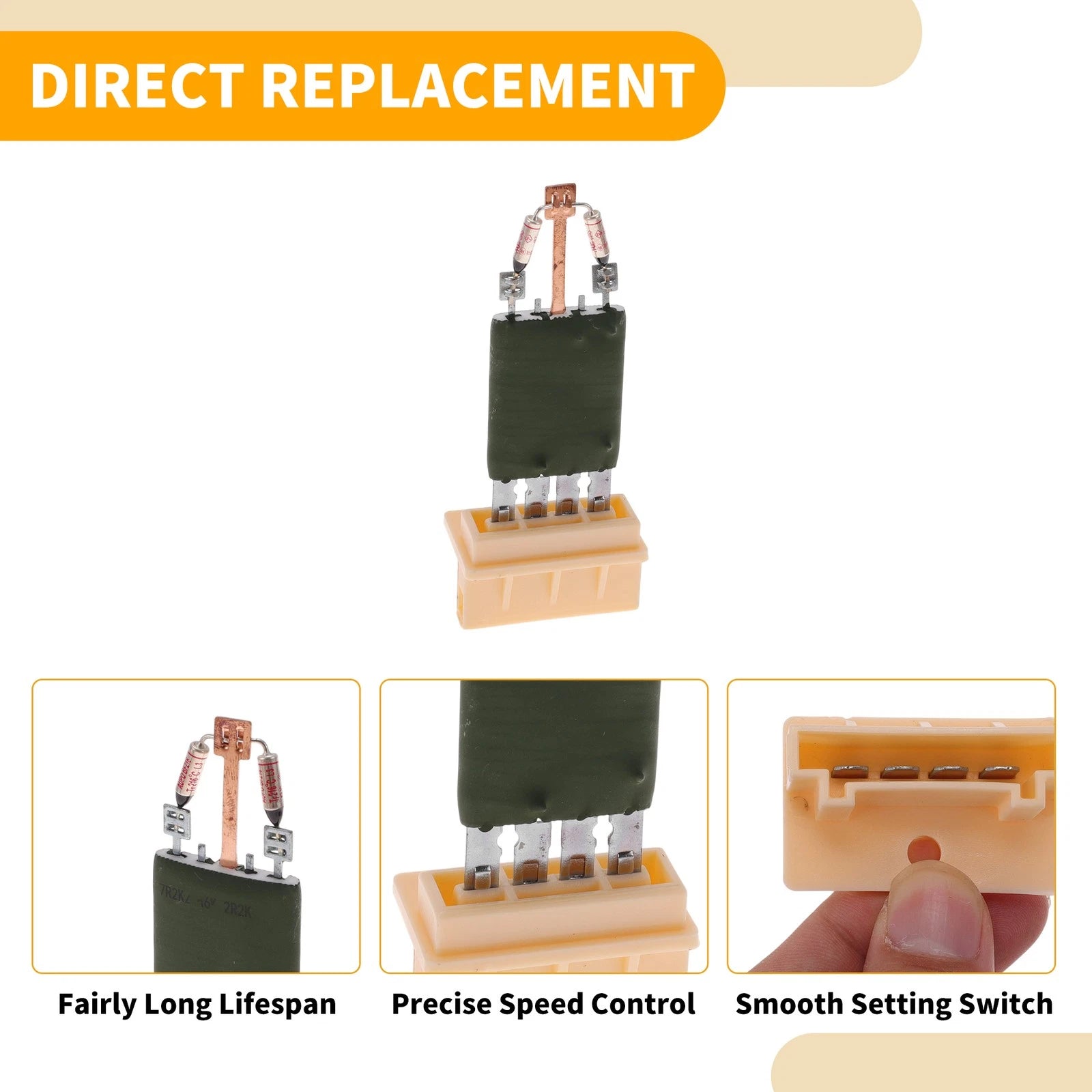 HVAC Blower Motor Resistor No.A0018216960 for Mercedes-Benz Actros 