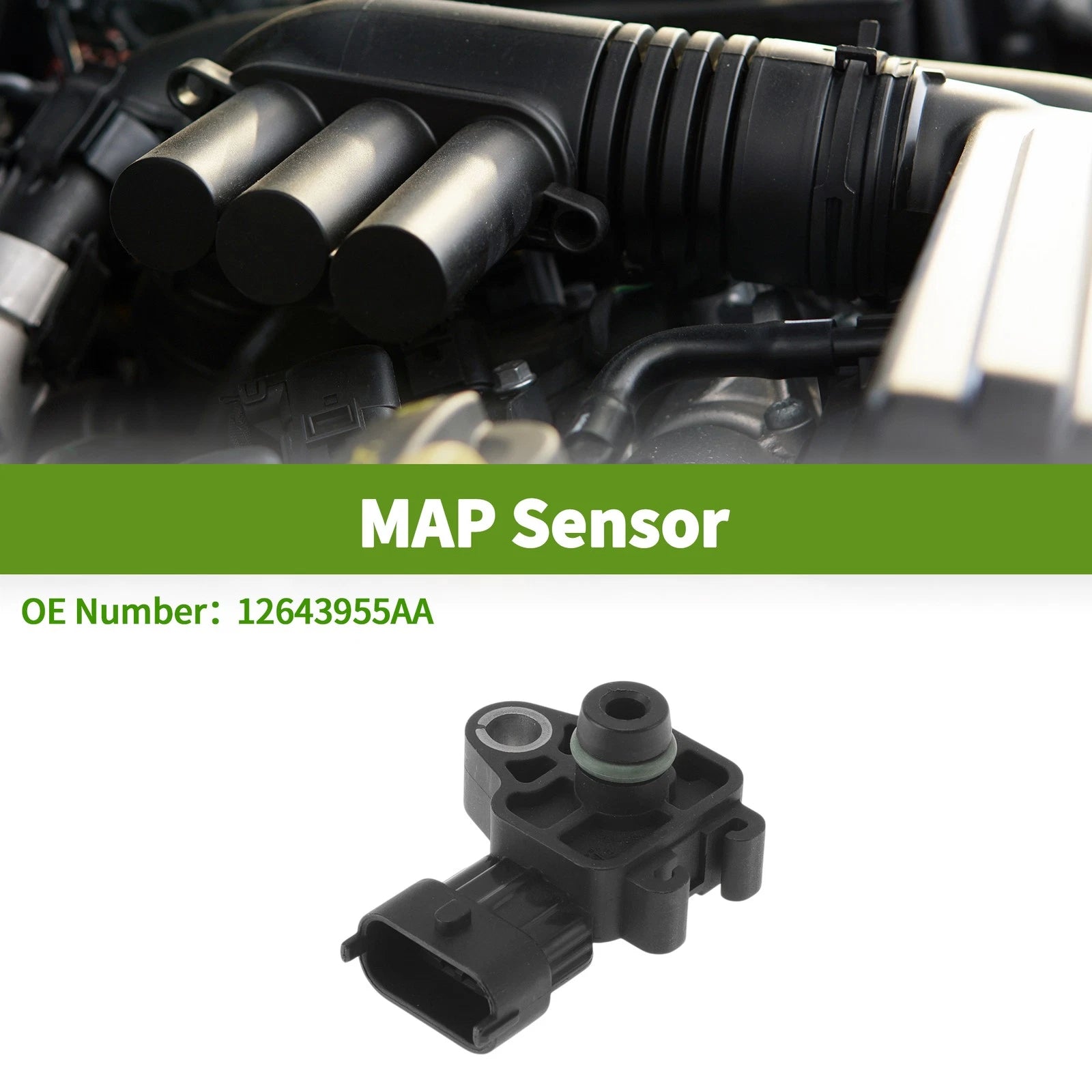 MAP Sensor No.12643955AA for Chevrolet Express 3500 (2003–2023)