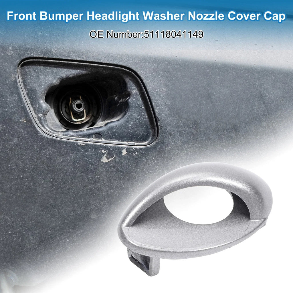 Front Left Bumper Headlight Washer Nozzle Cover Cap for BMW M3 (2008 - 2013)