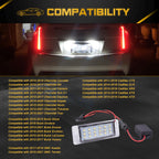 LED License Plate Light for Chevrolet Buick Cadillac GMC (2000-2014)