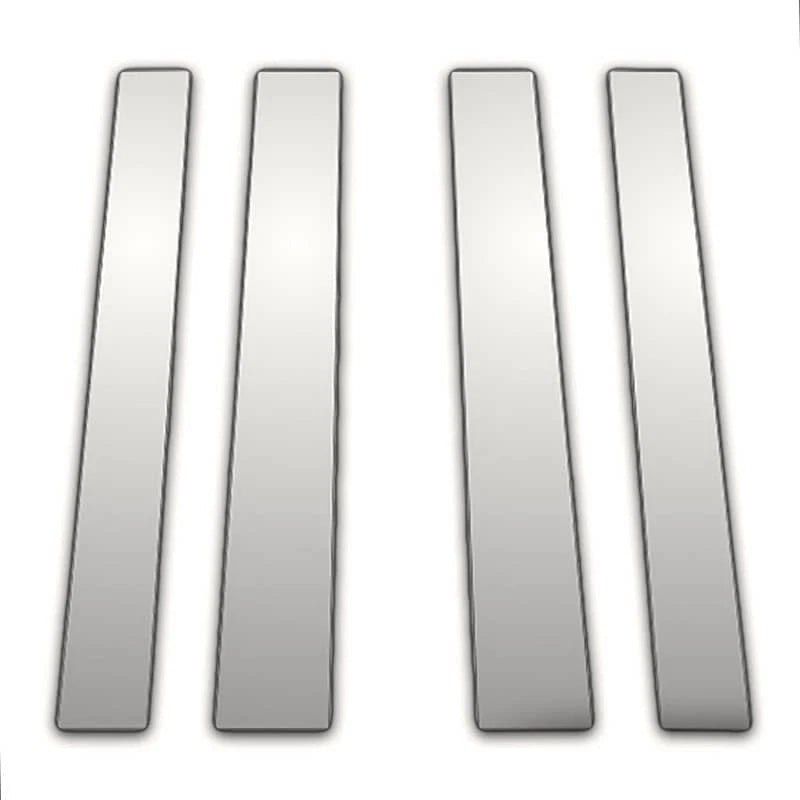 4Pc Chrome Pillar Posts Replacement for Chevrolet Colorado/Canyon Crew (2004–2012)