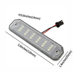 LED White License Plate Light for X2