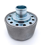 Valve Cover Breather Finned Aluminum Push In for Universal 1 to 1.25 in