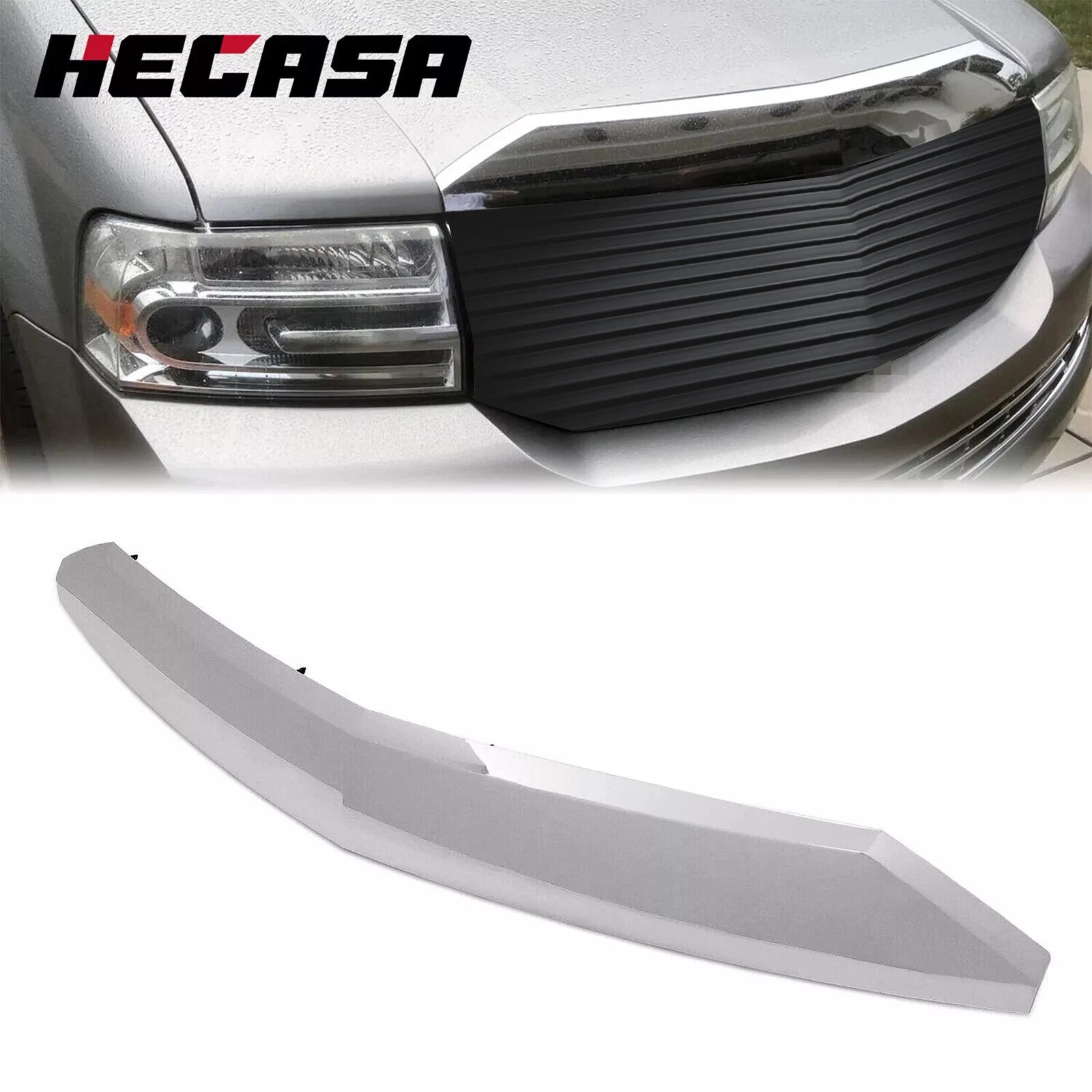 Chrome Front Hood Bezel Molding Trim for Lincoln Navigator (2007–2014)