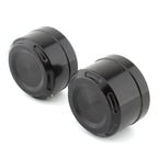 Rear Axle Bolt Nut Cap Covers  for Harley Softail (2018-2023) Black