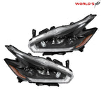 Halogen Black LED DRL Projector Headlights for Nissan Murano (2015–2018)