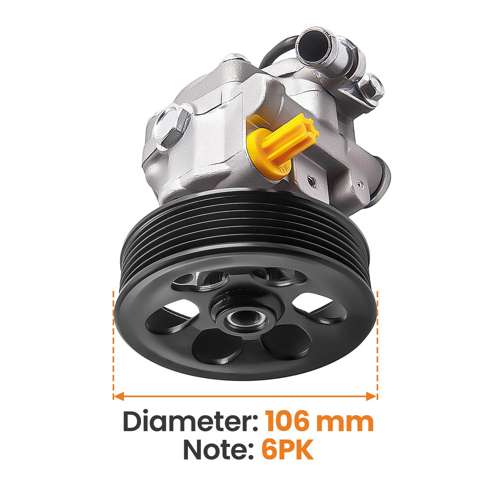 Power Steering Pump for Subaru Legacy Outback 3.0L H6 (2005-2009)