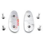 Mirror Block Off Base Plates for Suzuki GSX-R 600 750 1000 (2001–2004) Chrome