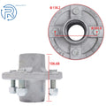 Set of 4 Trailer Bearings Kit for 2000 lb Trailer Hub Spindle Axles (4 on 4")