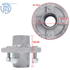Set of 4 Trailer Bearings Kit for 2000 lb Trailer Hub Spindle Axles (4 on 4")
