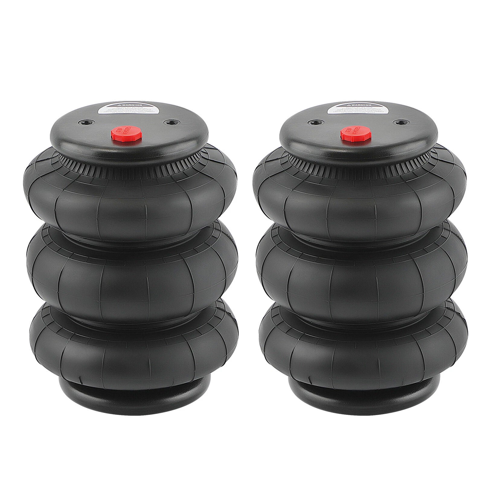 2pcs Air Ride Triple Bellow Bag 2600lbs for Chevrolet Silverado
