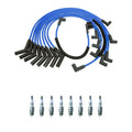 NGK Wire Set & 8 G-Power Platinum Spark Plugs for E-150 F-150 V8 (1997–2003)