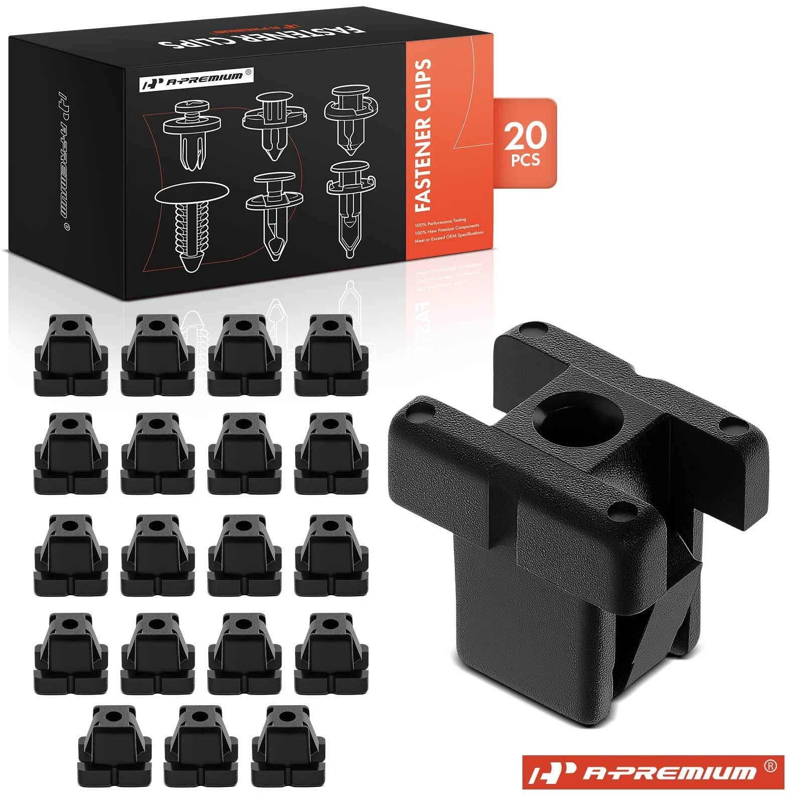 Nylon Screw Grommet Retainer Clips for Toyota Corolla (2003–2012)