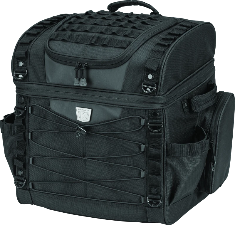 Kuryakyn Momentum Vagabond Seat and Rack Bag for Touring Motorcycles (2014–2023)