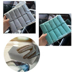 10pcs/Set 8cm Car Detailing Suede Sponge Applicator for Car