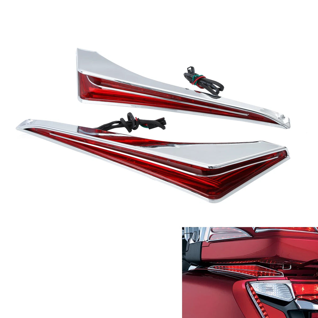 LED Fender Tip Accent Light Strips for Honda GL1800 F6B (2012–2017)